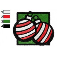 Christmas Ornaments Embroidery Design